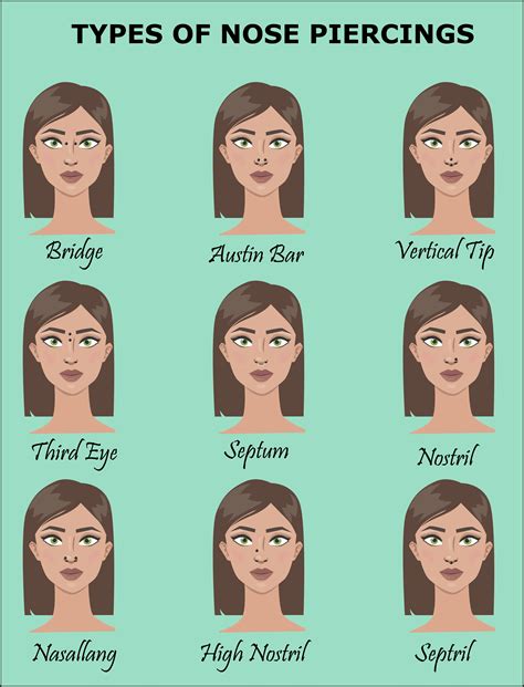 Female Chart Nose Types