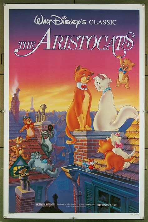 ARISTOCATS, THE (1970) 27814 | Kids movie poster, Aristocats movie, Vintage disney posters