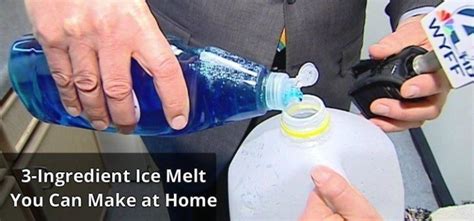 3-Ingredient Ice Melt You Can Make at Home - Handy DIY