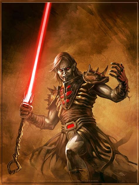 Darth Nihl Art by Mariusz Gandzel, November 2014 | Star wars rpg, Star wars legacy, Star wars sith