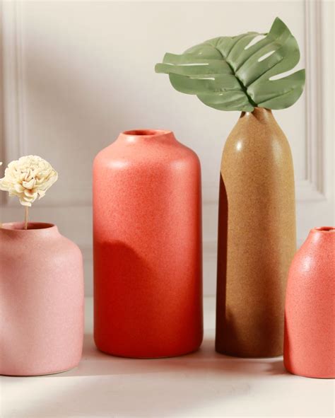 Nordic Ceramic Vases | Set Of 4 – Dusaan