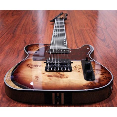 New Tele-Style 7-String Guitar w/Bare Knuckle Ragnaroks - Halo Guitars