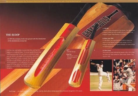 'The bat of the century', one of cricket's most most recognisable offensive weapons, celebrates ...