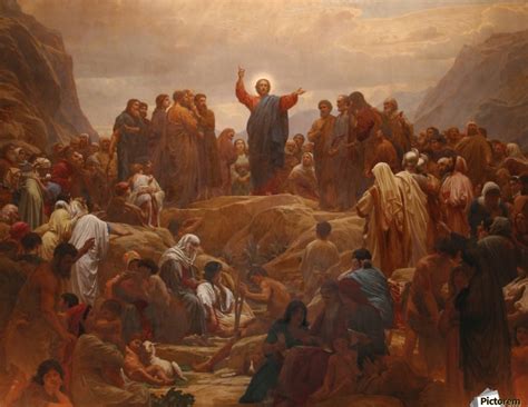 Sermon On The Mount Painting at PaintingValley.com | Explore collection ...