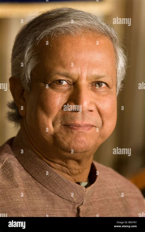 Dr Muhammad Yunus, Nobel Peace Prize laureate, and Managing Director of Grameen Bank Stock Photo ...