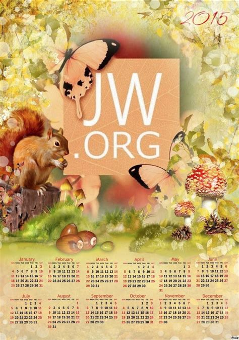 JW-Archive.org — Unofficial 2015 JW.ORG Calendar | Jw.org, Jehovah's witnesses, Jehovah