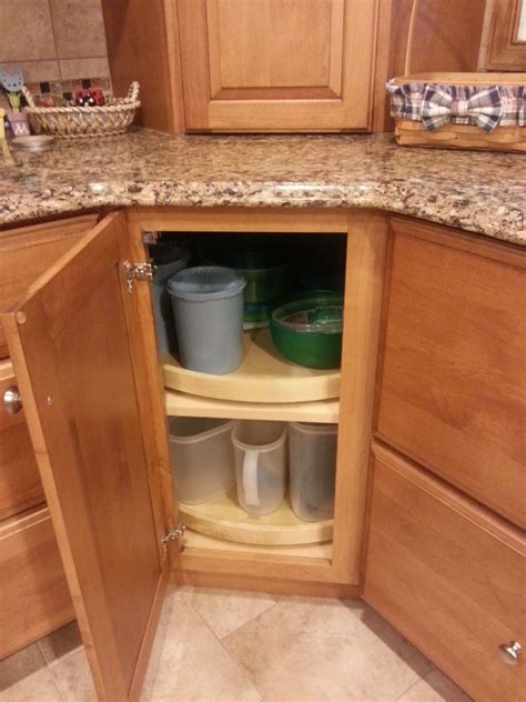 Maximizing Your Corner Cabinet Storage With A Lazy Susan - Home Cabinets