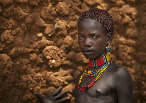 Hamar Tribe Girl With Colourful Necklaces, Turmi, Omo Vall… | Flickr