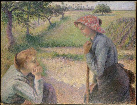 Camille Pissarro | Two Young Peasant Women | The Metropolitan Museum of Art