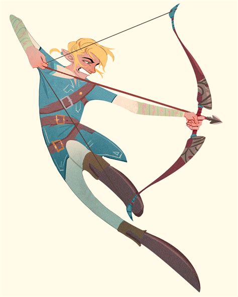 ArtStation - Fanart of Link from Breath Of The Wild. 🗡