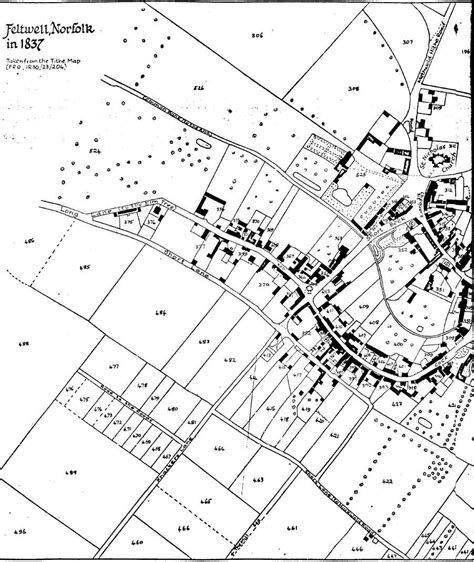 Feltwell Tithe Map