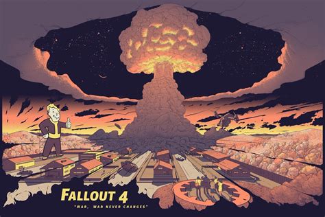 War, war never changes (Fallout 4) #alternativevgameposter #CristianEres Fallout Fan Art ...