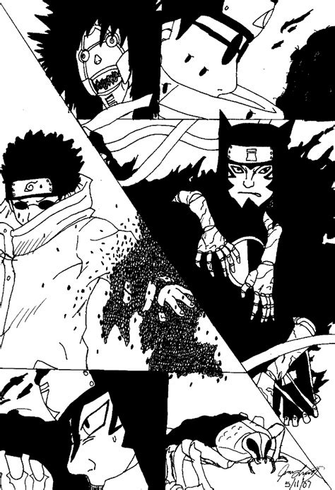 Shino VS Kankuro by TaintedTamer on DeviantArt