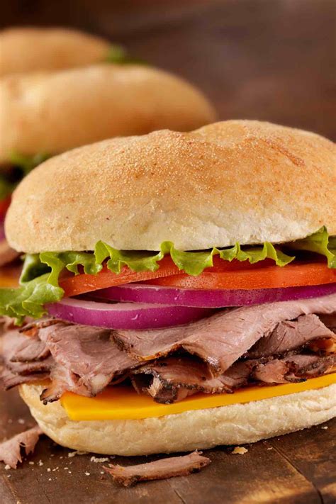 Best Roast Beef Sandwich with Arby’s Sauce - IzzyCooking