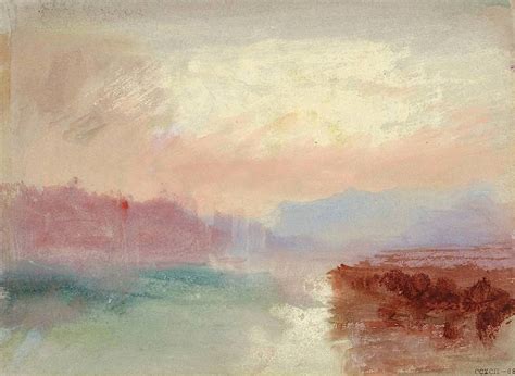 ALONGTIMEALONE: Turner - River Scene - c.1834 | Pinturas abstractas ...