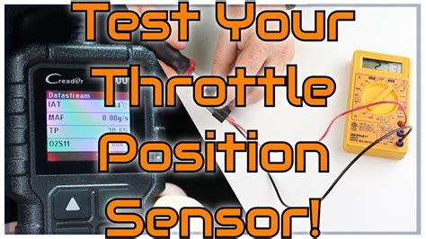 Test a Throttle Position Sensor using a Multimeter or OBD II Scanner • Cars Simplified - YouTube