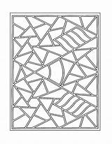 Mosaic Coloring Pages – Printable FREE sketch template