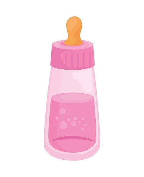 pink baby bottle 2695753 Vector Art at Vecteezy