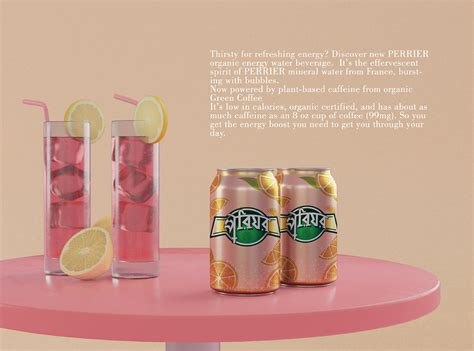 Perrier Branding Project on Behance