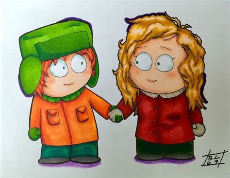 South Park Fanart - Kyle x Bebe by BritishCyborg-69 on DeviantArt