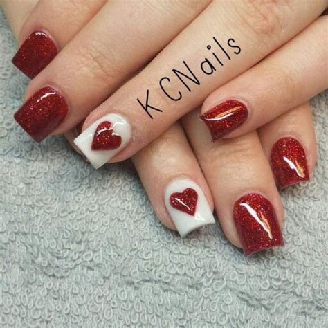 Top 50 valentines nails red ideas 2024 - flamegeuss.com