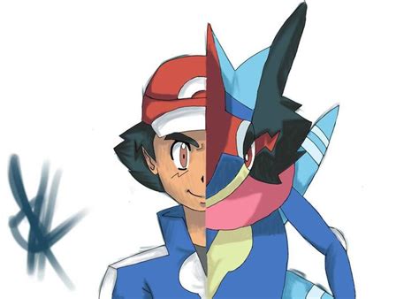 pokemon xyz ash greninja by 1xxSquidtheweebxx1 on DeviantArt | Pokemon, Ash pokemon, Character