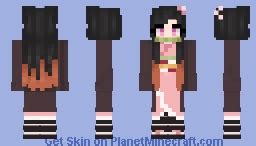 Nezuko Minecraft Skin