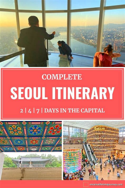 Complete Seoul Itinerary - 2, 4 & 7 Days in Seoul | Seoul itinerary, Seoul travel, Korea travel