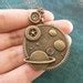 Space Necklace LARGE Bronze Gear Jewelry Outerspace Jewelry Steampunk Necklace Gears Necklace ...