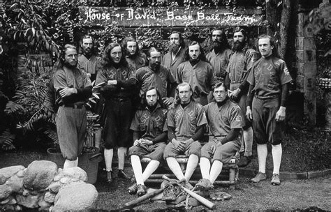 Pictures of the House of David, the All-Bearded Baseball Team, From the Early 20th Century ...