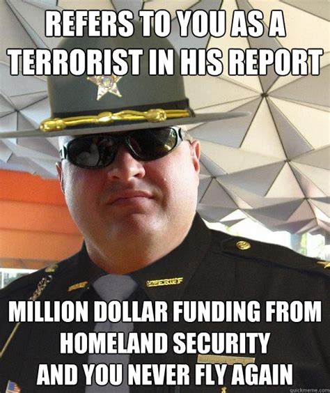 refers to you as a terrorist in his report million dollar funding from ...