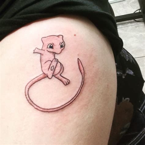 Mew Pokemon Tattoo | Pokemon tattoo, Tattoos, Animal tattoo