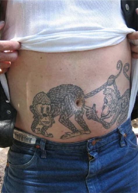 19 Tattoos That Gave A Whole New Purpose To The Belly Button | Belly ...