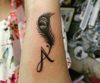 Letter A Tattoo Designs For Girls