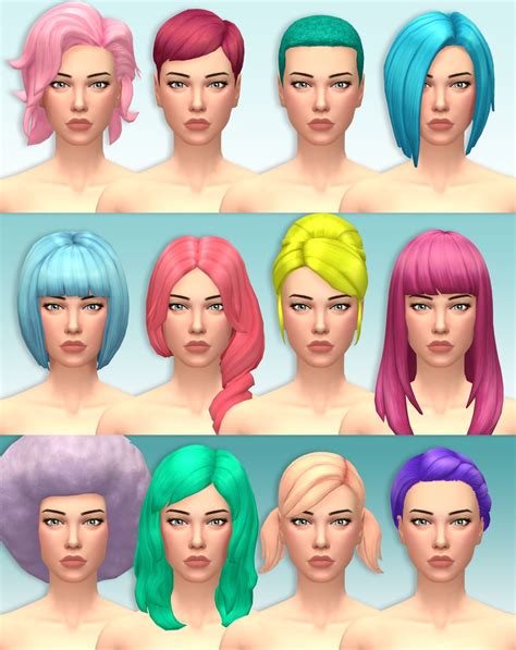 Sims 4 Hair Recolor | Hot Sex Picture