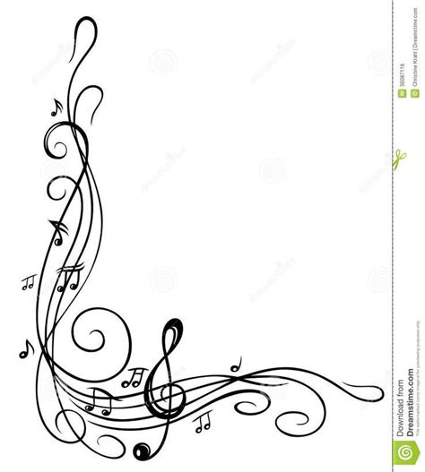 Pix For > Music Notes Border | A Good Thread! (Sewing ... | Free clip art, Music notes art, Clip ...