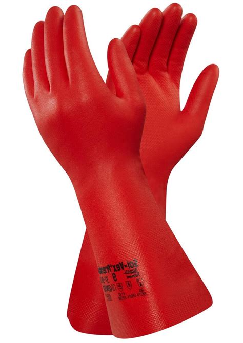 Ansell 37-900 Solvex Chemical Protection Nitrile Gloves