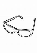 Eyeglasses Coloring Pages sketch template