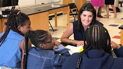 Nikki Haley talks education, Boeing and her future in politics during elementary school visit ...