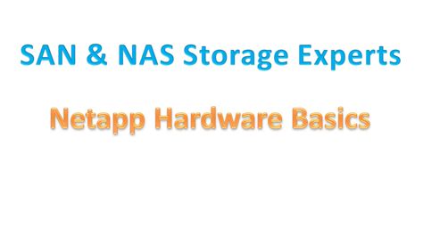 Netapp Hardware Basics - ARKIT