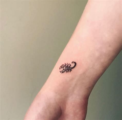 Cute Scorpion Tattoos