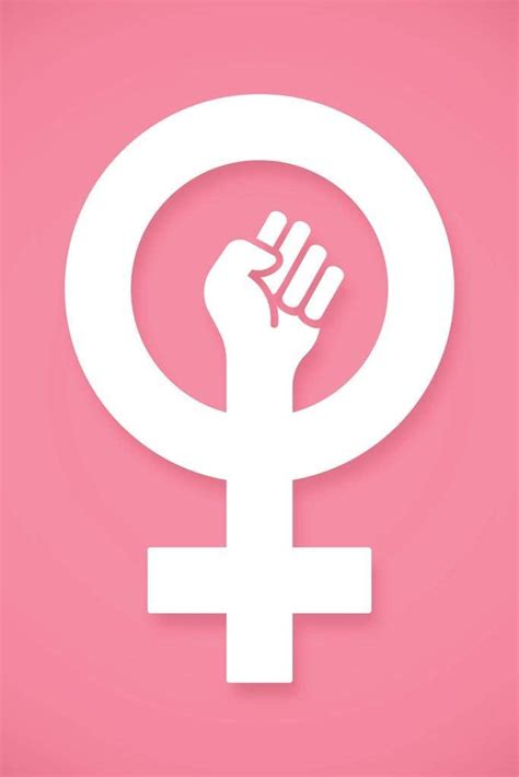 Amazon.com: Laminated Feminist Female Empowerment Symbol Girl Power ...