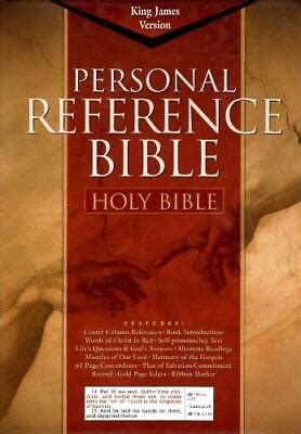 CORNERSTONE PERSONAL REFERENCE BIBLE (KING JAMES VERSION) 9781558198272 | eBay