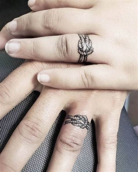 43 Wedding Ring Tattoos To Honor True Love - Our Mindful Life