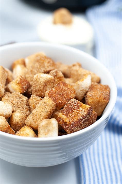 Air Fryer Churro Bites - Air Fryer Eats