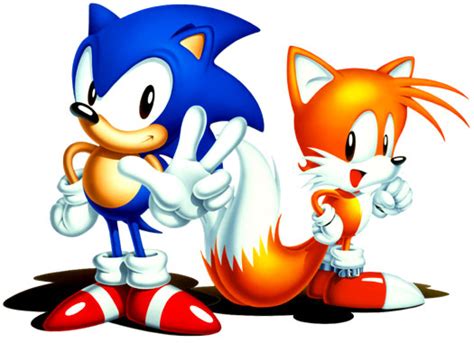 Classic Sonic et Classic Tails !!! by AleksandraCageletCom on DeviantArt