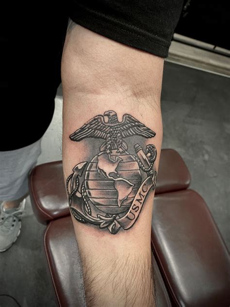 Marine Corps Logo Tattoo