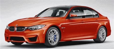 2015 BMW M3 COlors