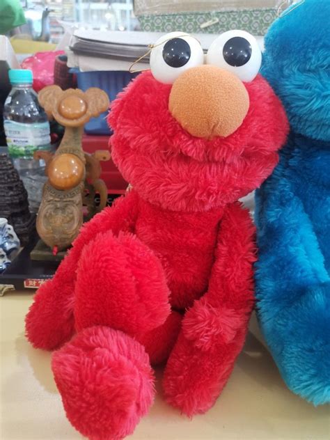 Sesame Street Plush Toys Elmo Cookie Monster, Hobbies & Toys, Toys ...