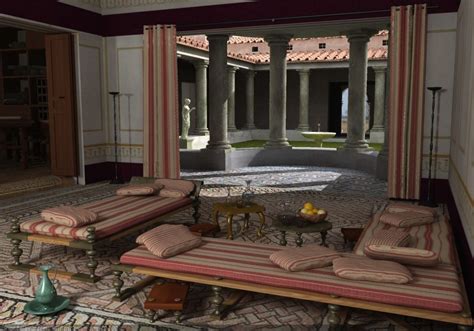 L'arredamento delle case romane - Capitolivm | Ancient roman houses, Roman house, Ancient ...